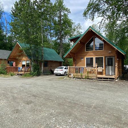 Talkeetna Log Cabin With Hot Tub Unit 2 外观 照片