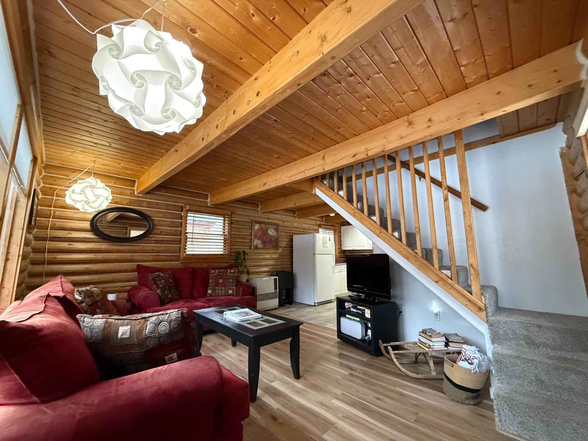 Talkeetna Log Cabin With Hot Tub Unit 2 外观 照片