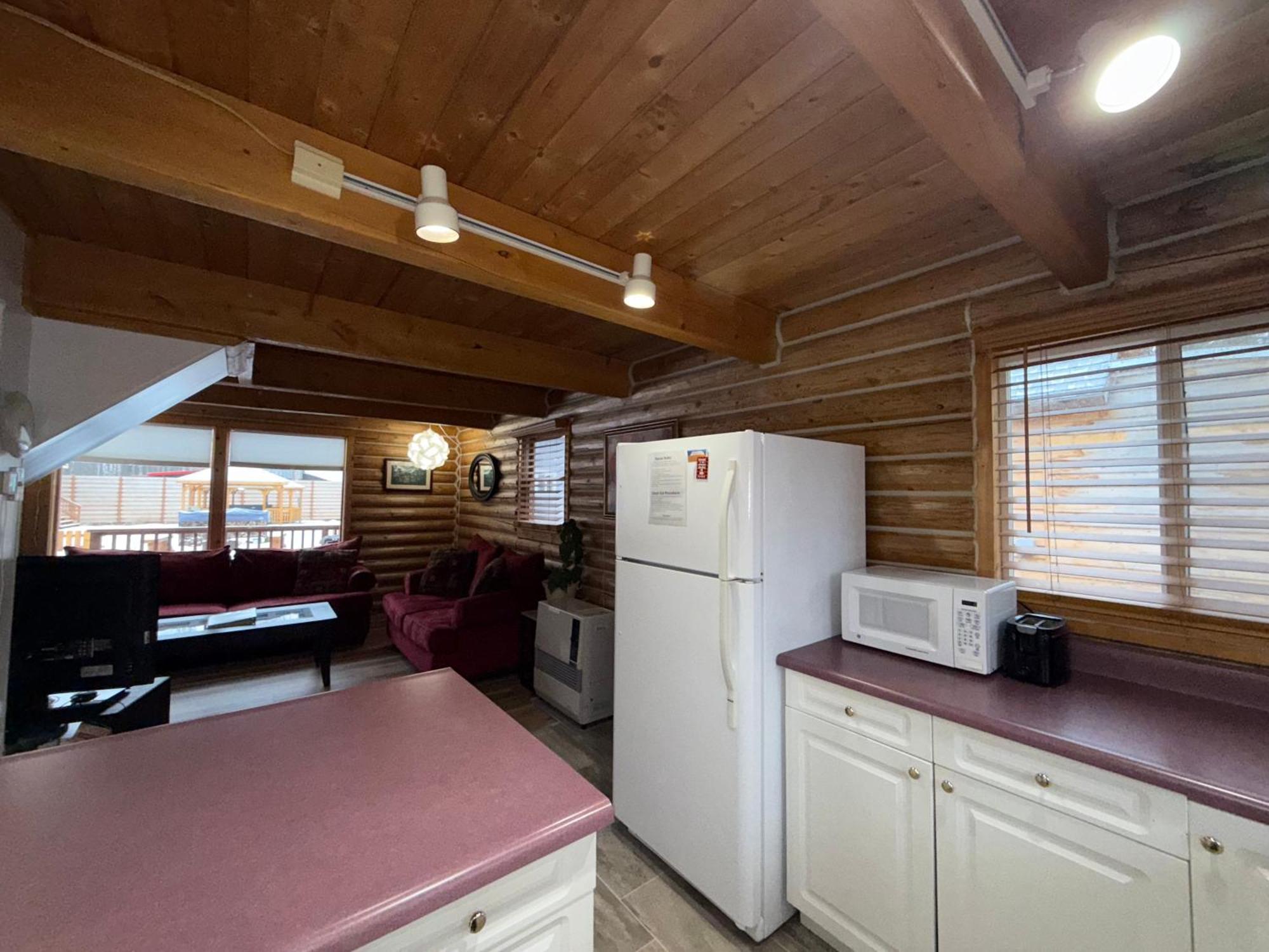 Talkeetna Log Cabin With Hot Tub Unit 2 外观 照片