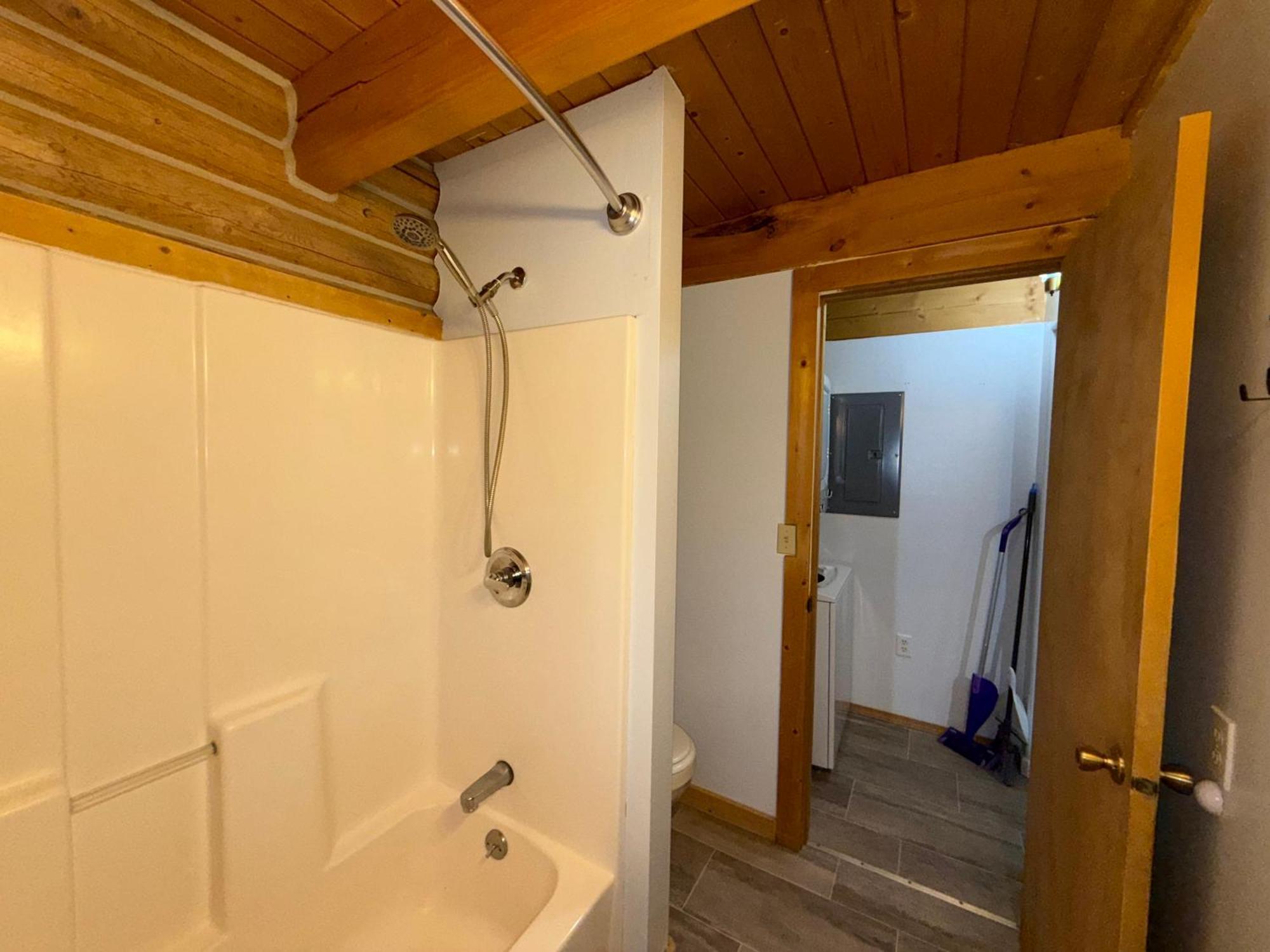 Talkeetna Log Cabin With Hot Tub Unit 2 外观 照片