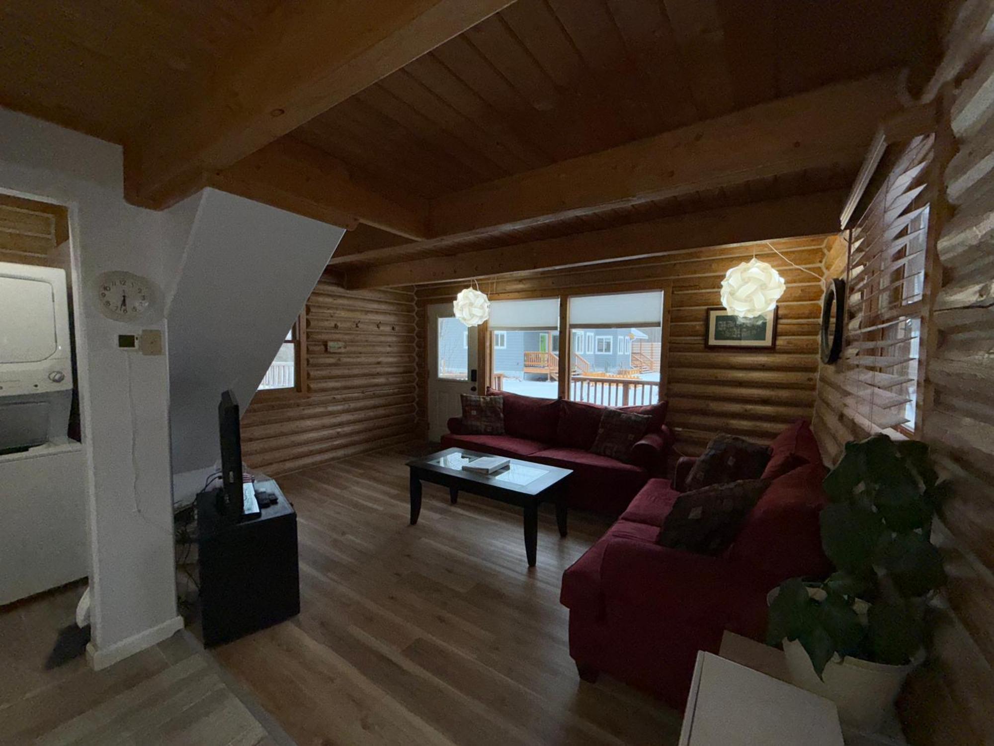Talkeetna Log Cabin With Hot Tub Unit 2 外观 照片